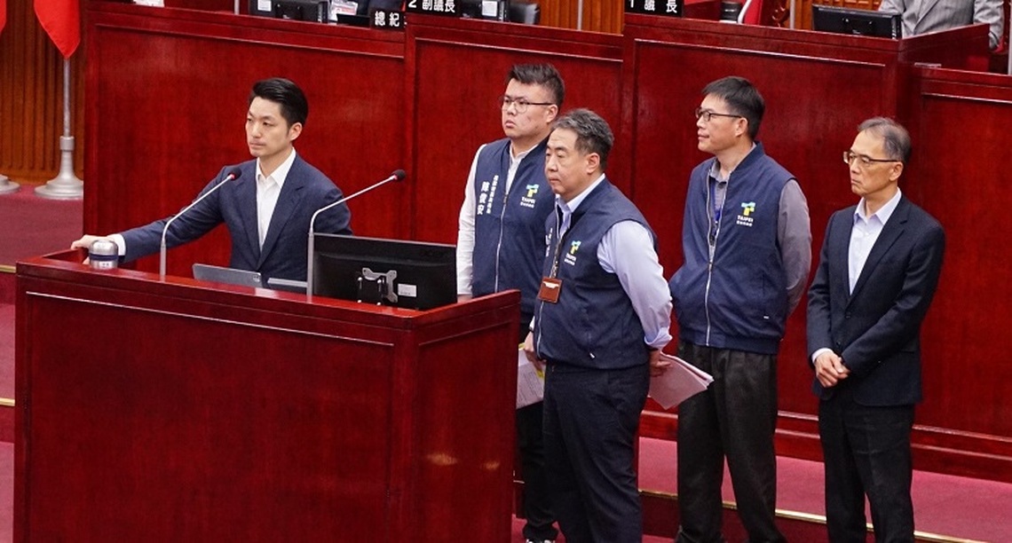 針對四大案赴議會進行專案報告 蔣萬安:讓事實說話!配合檢調、毋枉毋縱