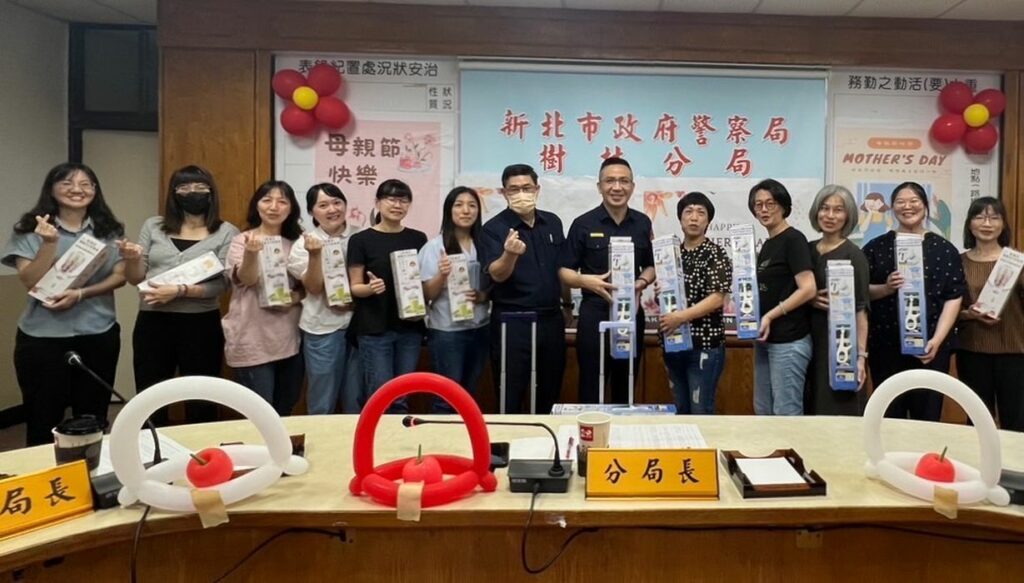 樹林分局舉辦母親節慶祝活動