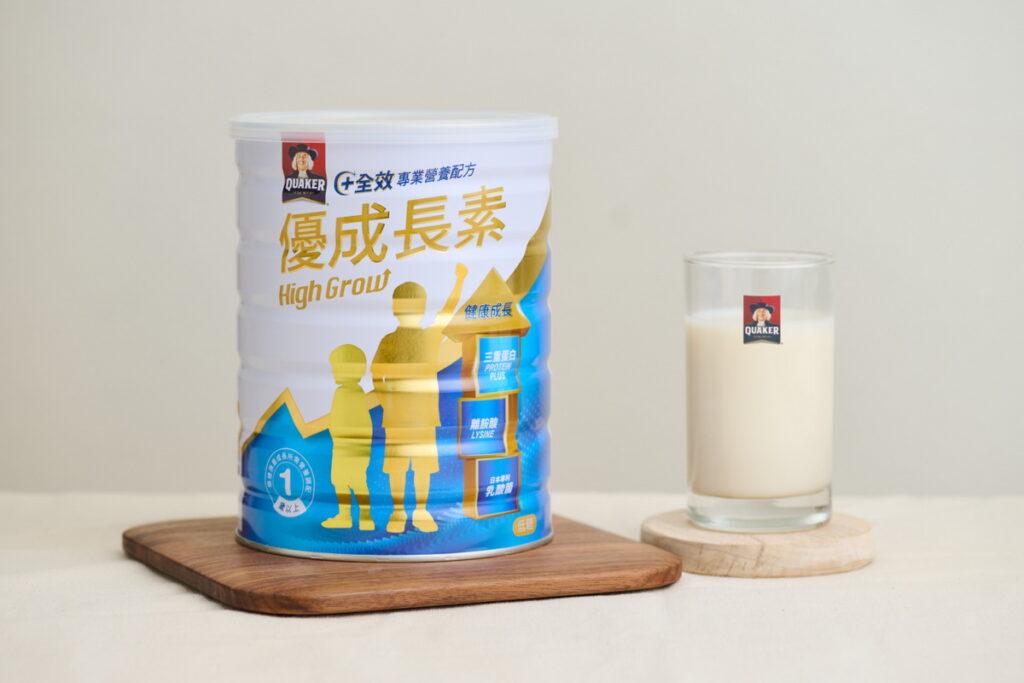 新上市，富含三重蛋白質及42種營養素，獲九成爸媽推薦！