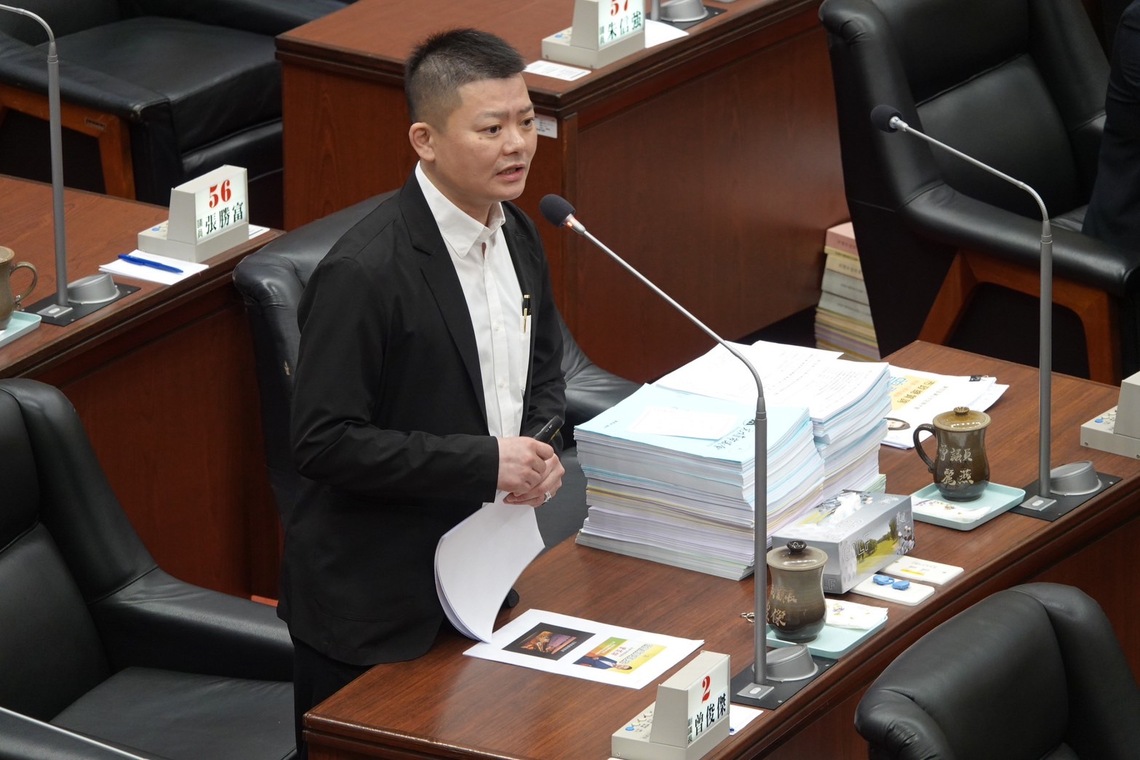 漾新聞|副議長曾俊傑總質詢肯定南區焚化爐採BOT塵埃落定 要求加快速度興建