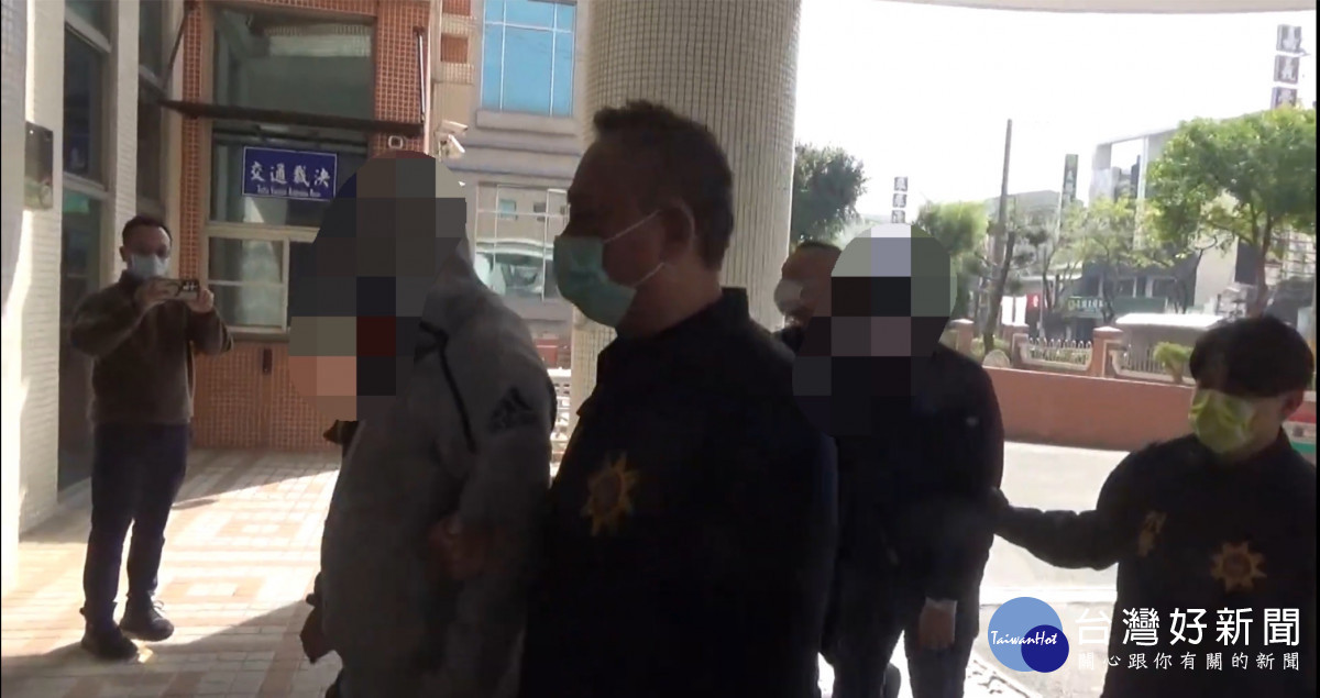 嘉義市議員林煒軒今年1月28日遇襲，檢警陸續查獲郭男等4名共犯／檢方提供