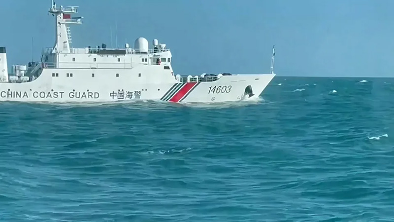 520前共軍加大擾台,距台北不到40浬示威意味濃。圖/擷取自網路
