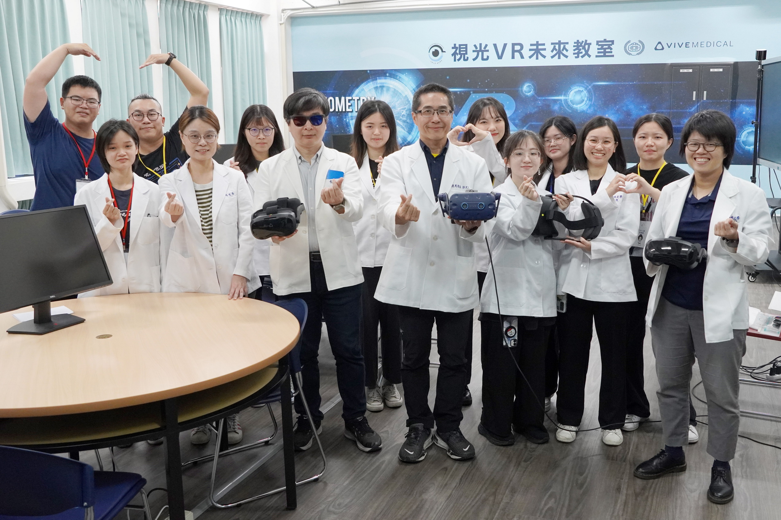 ▲產業求才若渴，大葉大學視光學系歡迎新鮮人加入。（記者張溎壕攝）