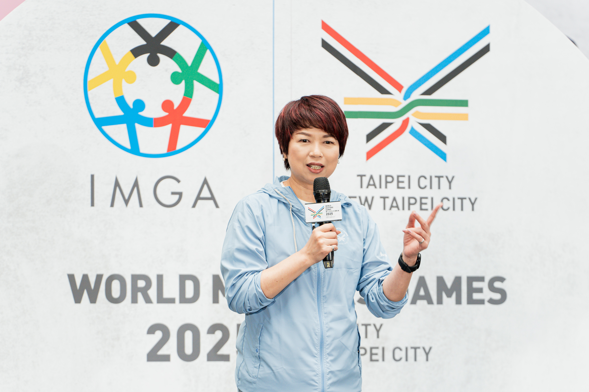 2025雙北世壯運執行委員會副主任委員龔雅雯致詞