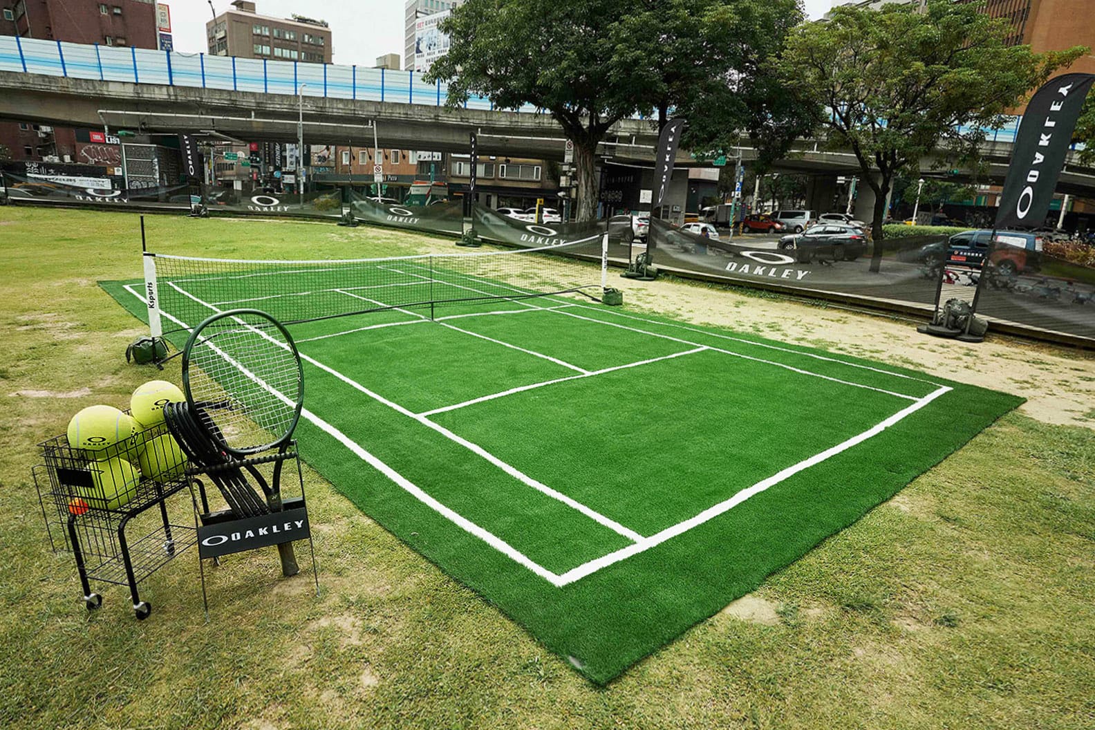 Oakley備戰體驗場_Zone4 Swing for Oakley 網開視界
