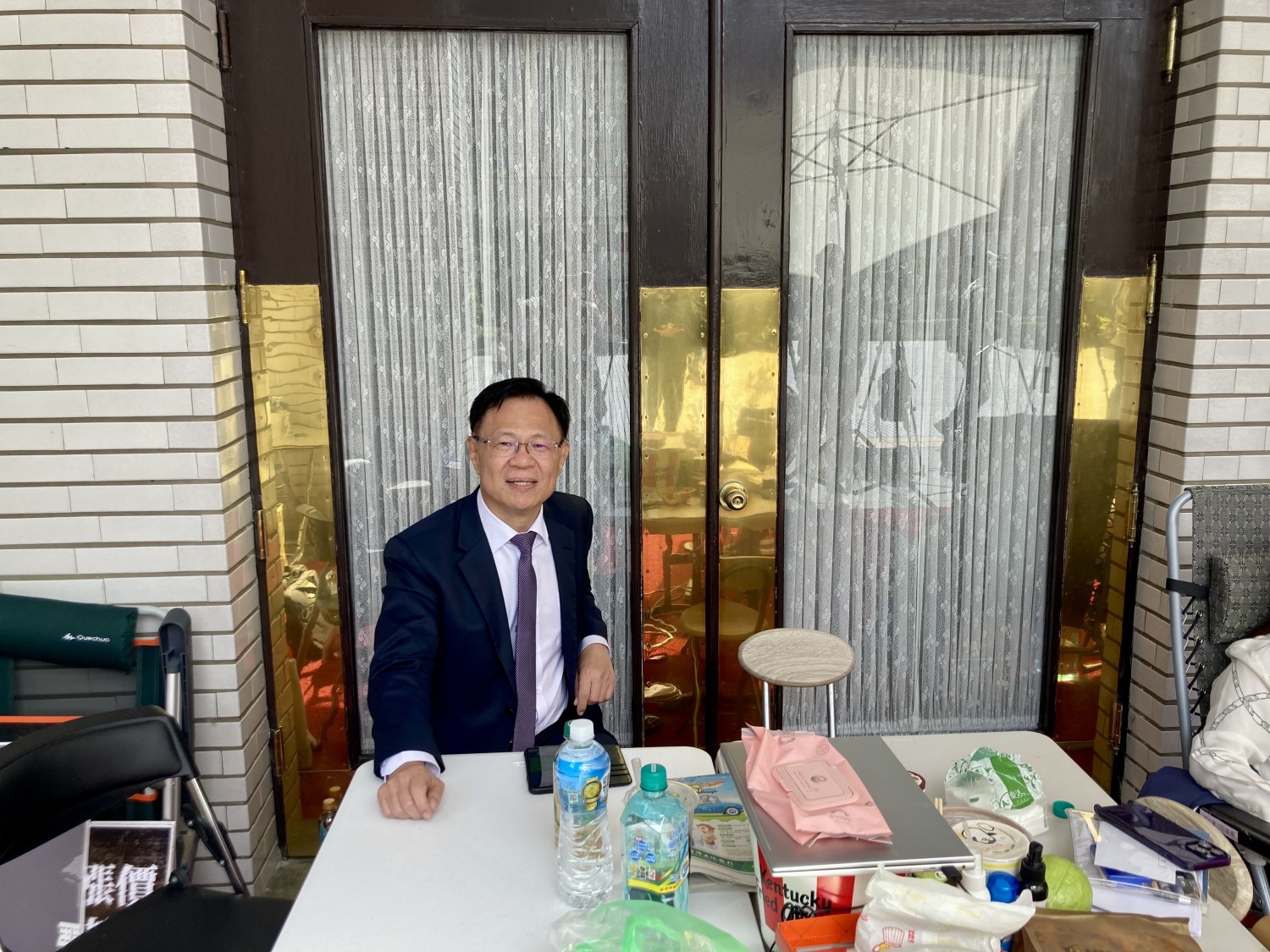 台灣民眾黨立委張啟楷認為,黃捷委員未全盤了解現場狀況,不應該含沙射影。(圖/張啟楷國會辦公室提供)