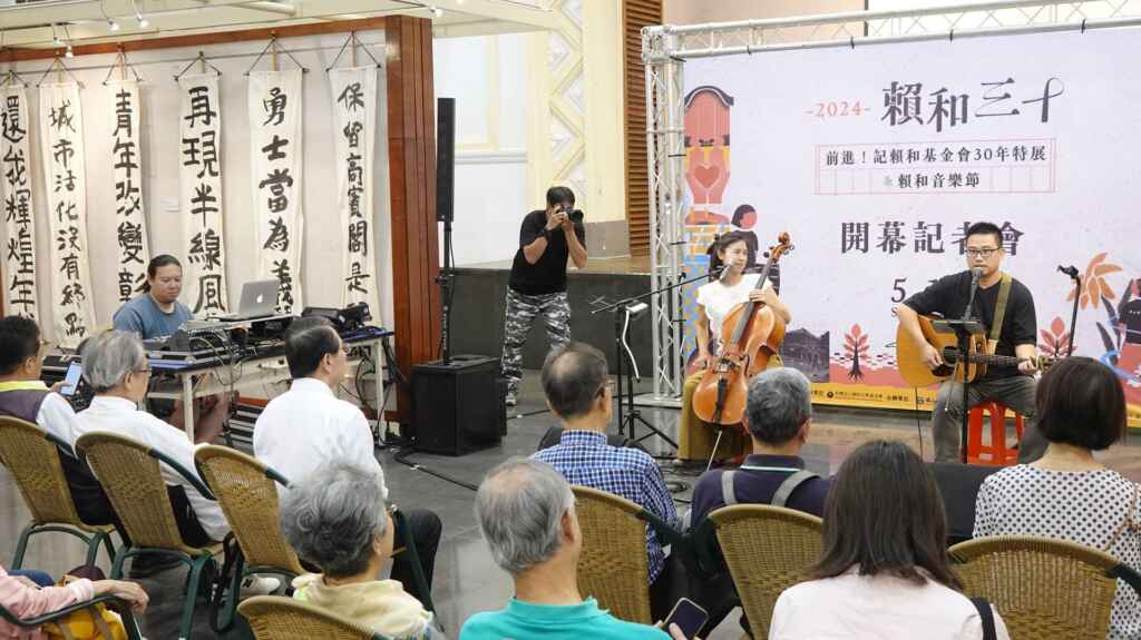 ▲賴和文教基金會「2024賴和30」系列活動,選在5月18日博物館日,以「前進!記賴和基金會30年特展」在彰化藝術館揭開序幕。(記者林明佑攝)