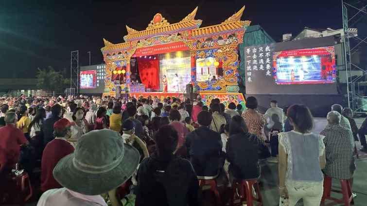 ▲重塑民間劇場彰化第二場，一心戲劇團北斗奠安宮演出。（彰化縣文化局提供）