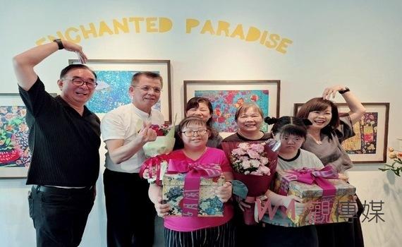 光之藝廊新展「迷人的樂園」開幕 藝廊化身唐寶寶藝術天堂