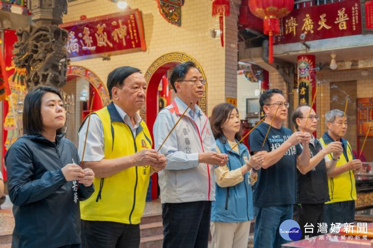 張市長參香祈福