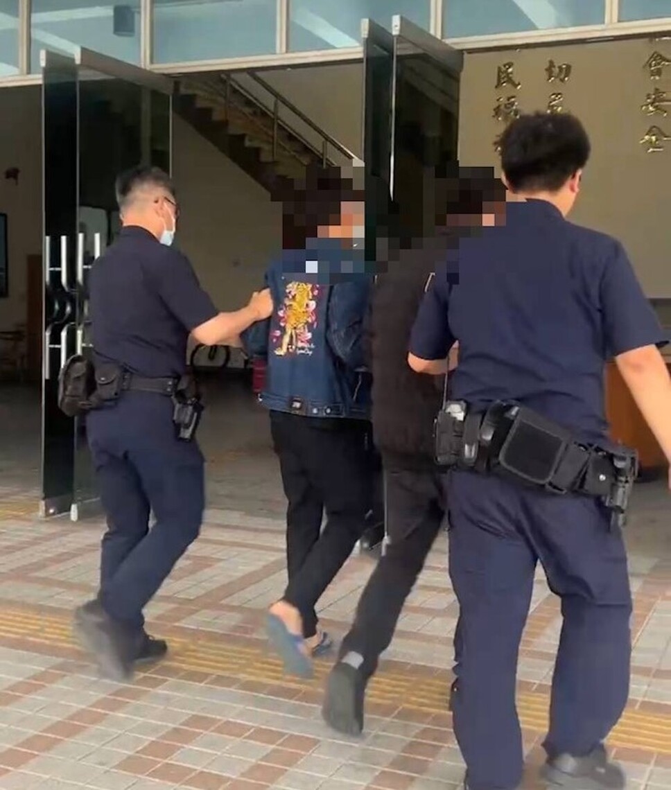 嘉義市行車糾紛爆衝突,快打警逮捕究辦