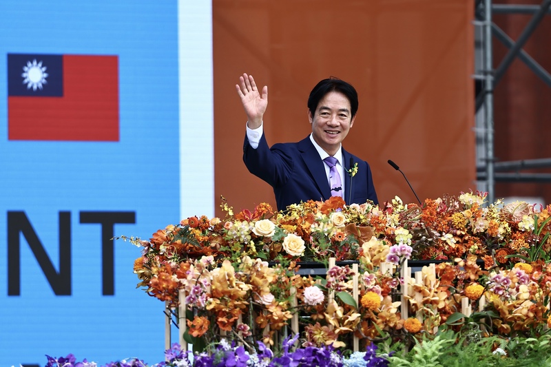 賴清德總統發表就職演說,強調立法院的議事運作,應該遵守程序正義,多數尊重少數,少數服從多數。中央社