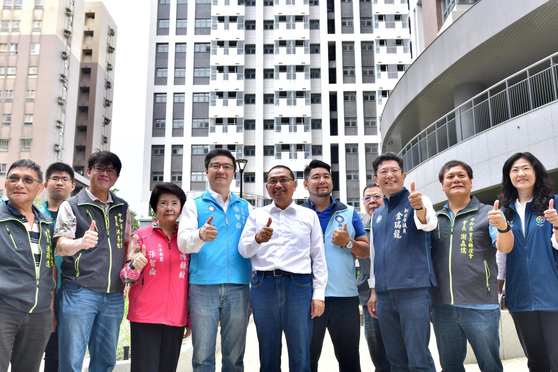 中和安邦社宅月底完工　下半年開辦招租　侯友宜視察盼照顧更多弱勢及青年