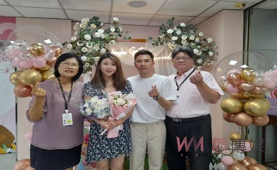 520結婚書約 新人留下浪漫告白