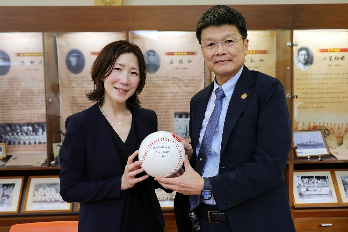 日本阪神甲子園訪問團參訪嘉義大學 重溫臺日「KANO」棒球情誼