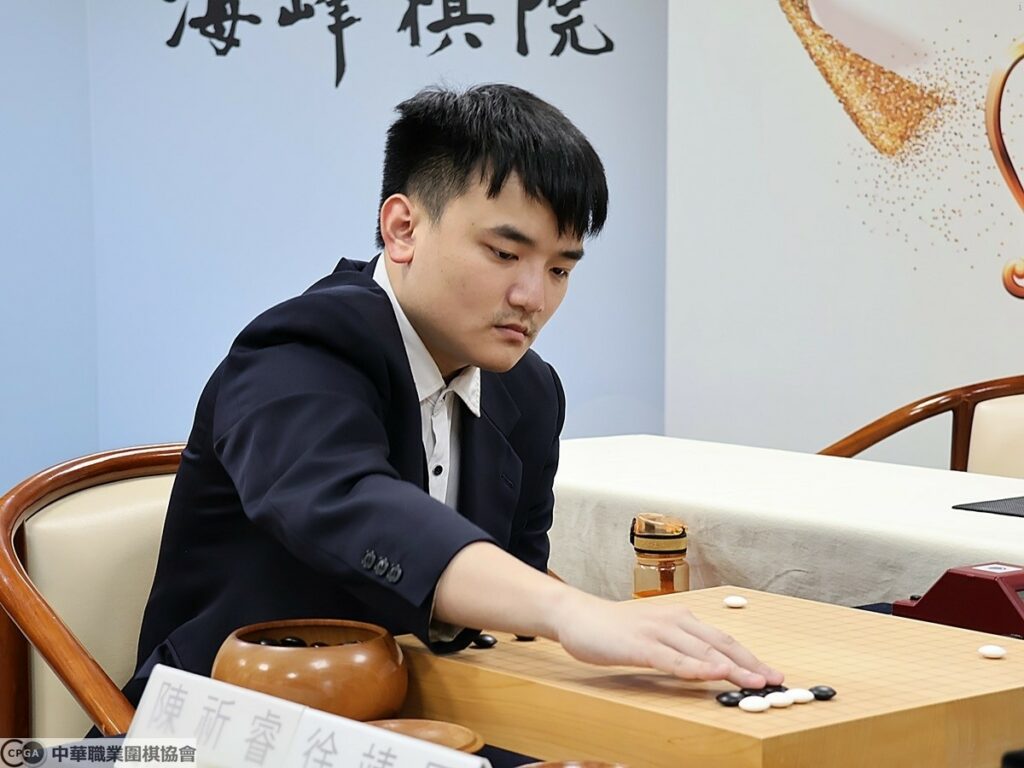曾被喻為圍棋「神童」的陳祈睿八段