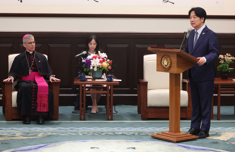 總統賴清德520講話提到中華民國與中華人民共和國互不隸屬,對兩岸關係極其不利。圖/中央社