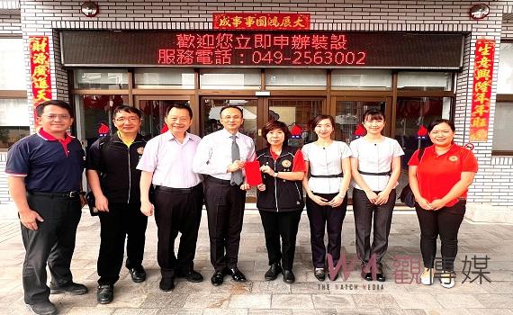 南投榮服處拜會欣林天然氣公司 開拓社福資源量能