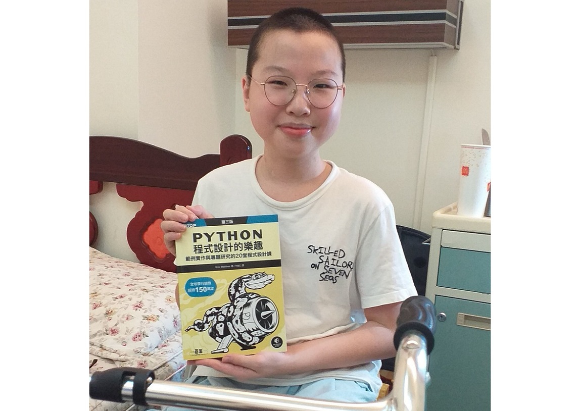 生命鬥士追尋AI夢想     博愛國中邱子彧榮獲總統教育獎