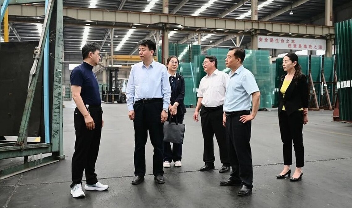 靳凡調研服務台資企業  強調深化津台經貿合作