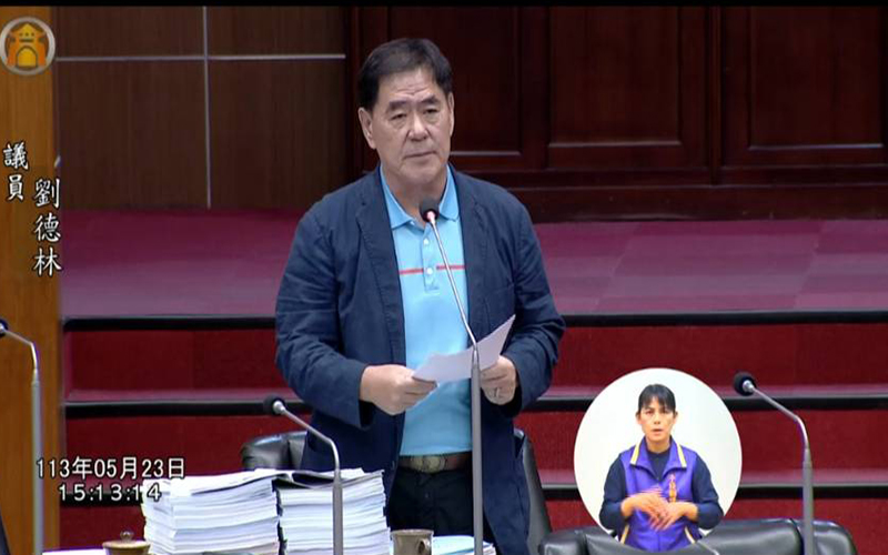 劉德林議員要求衛生局維護市民食品安全