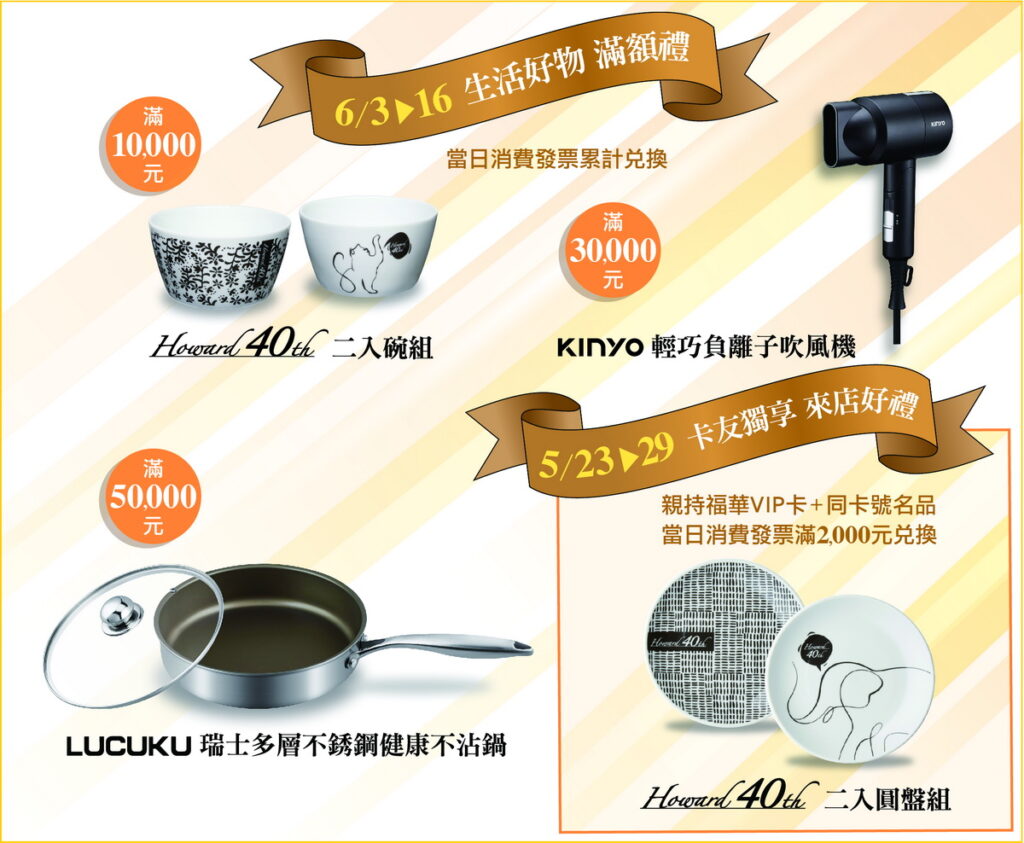 週年慶精選贈品