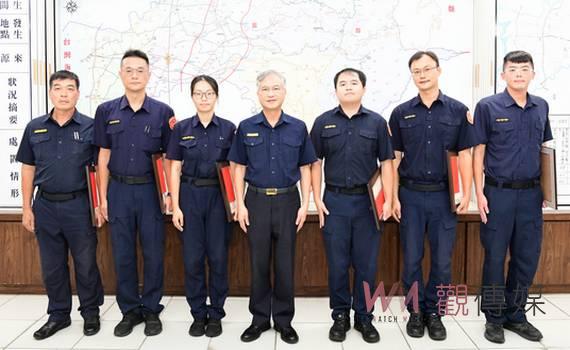 嘉義縣警察局表揚為民服務優良員警 提升警察優良形象