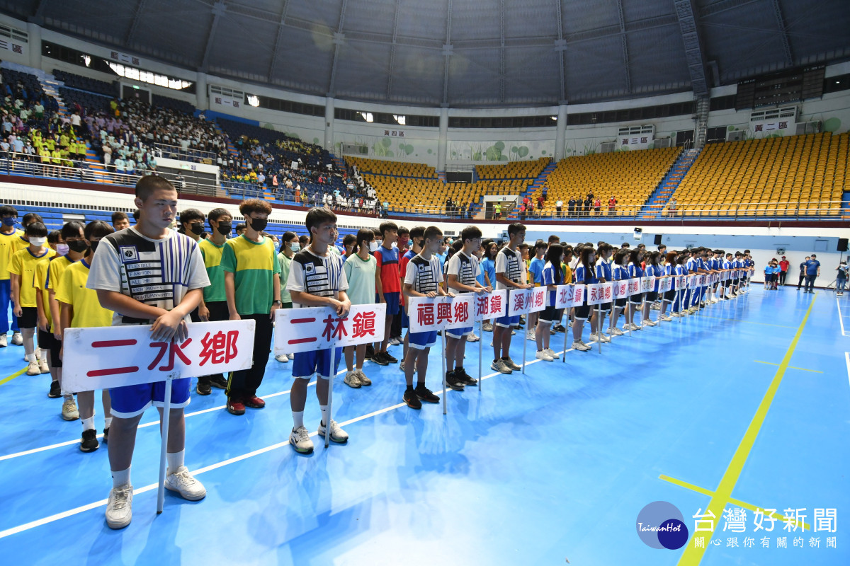 今日現場有103校，2,904位選手來參與。圖／記者鄧富珍攝