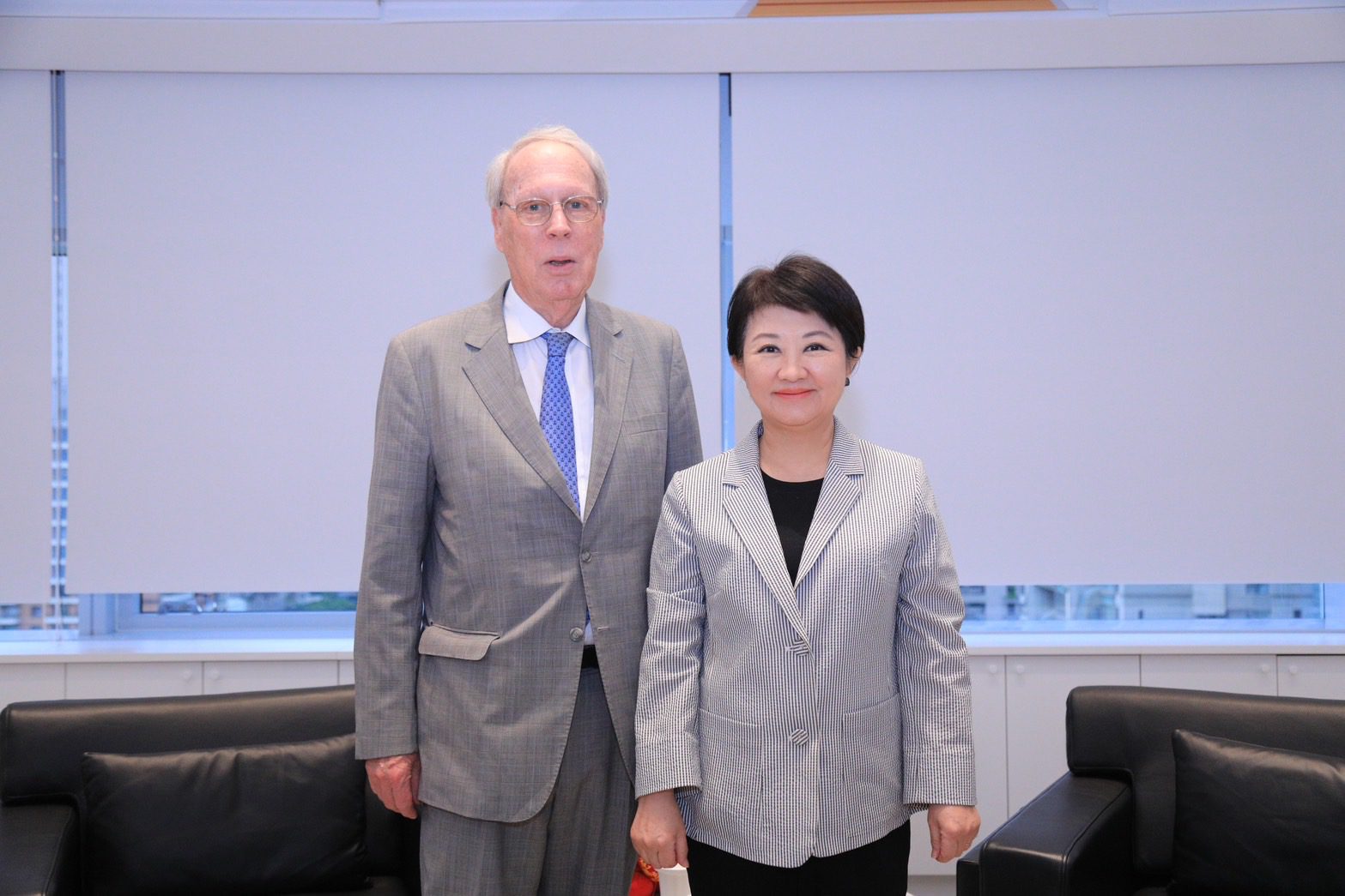 AIT美國在台協會前主席薄瑞光蒞府拜會　盧市長：歡迎每年來台必訪台中