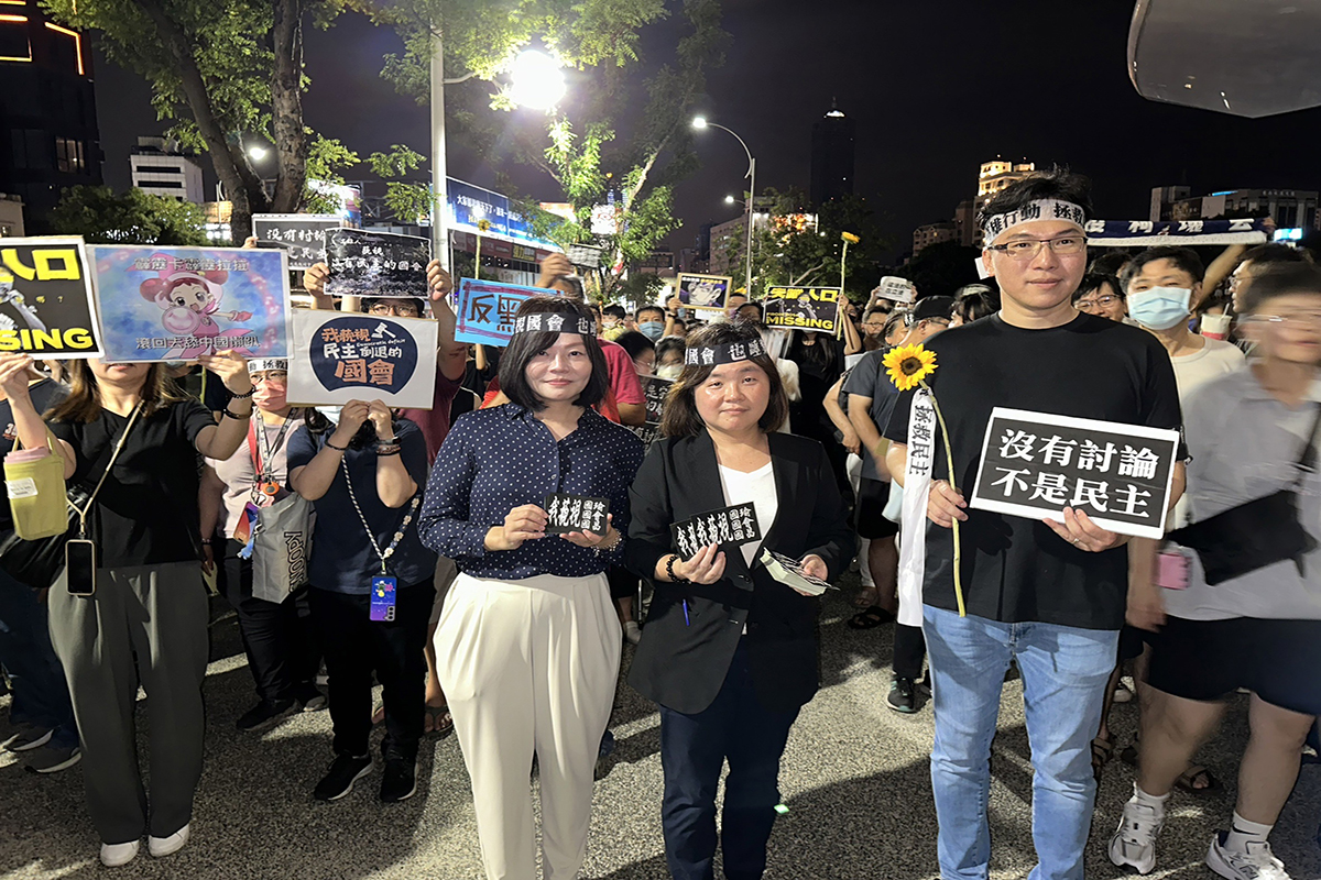 陳慧文議員聲援高雄大路過活動　以溫柔堅定的力量守護台灣民主