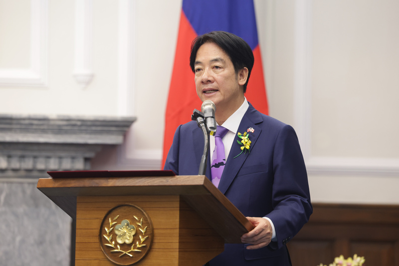 總統賴清德就職典禮說國家在,勞保就會在。學者說,應該說勞保倒,國家一定倒。 圖/中央社