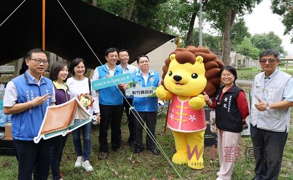 (有影片)/中台灣露營熱潮席捲雲林 張麗善推廣低碳綠色旅遊