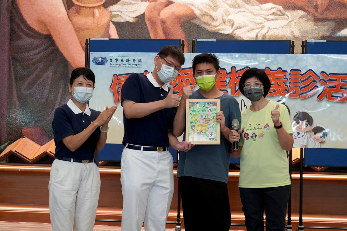台中慈濟醫院十八年如一日 守護信望愛院生健康