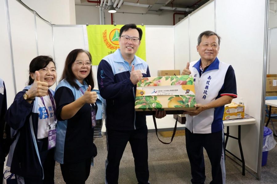 全國身心障礙運動會 王瑞德慰勞各縣市代表團