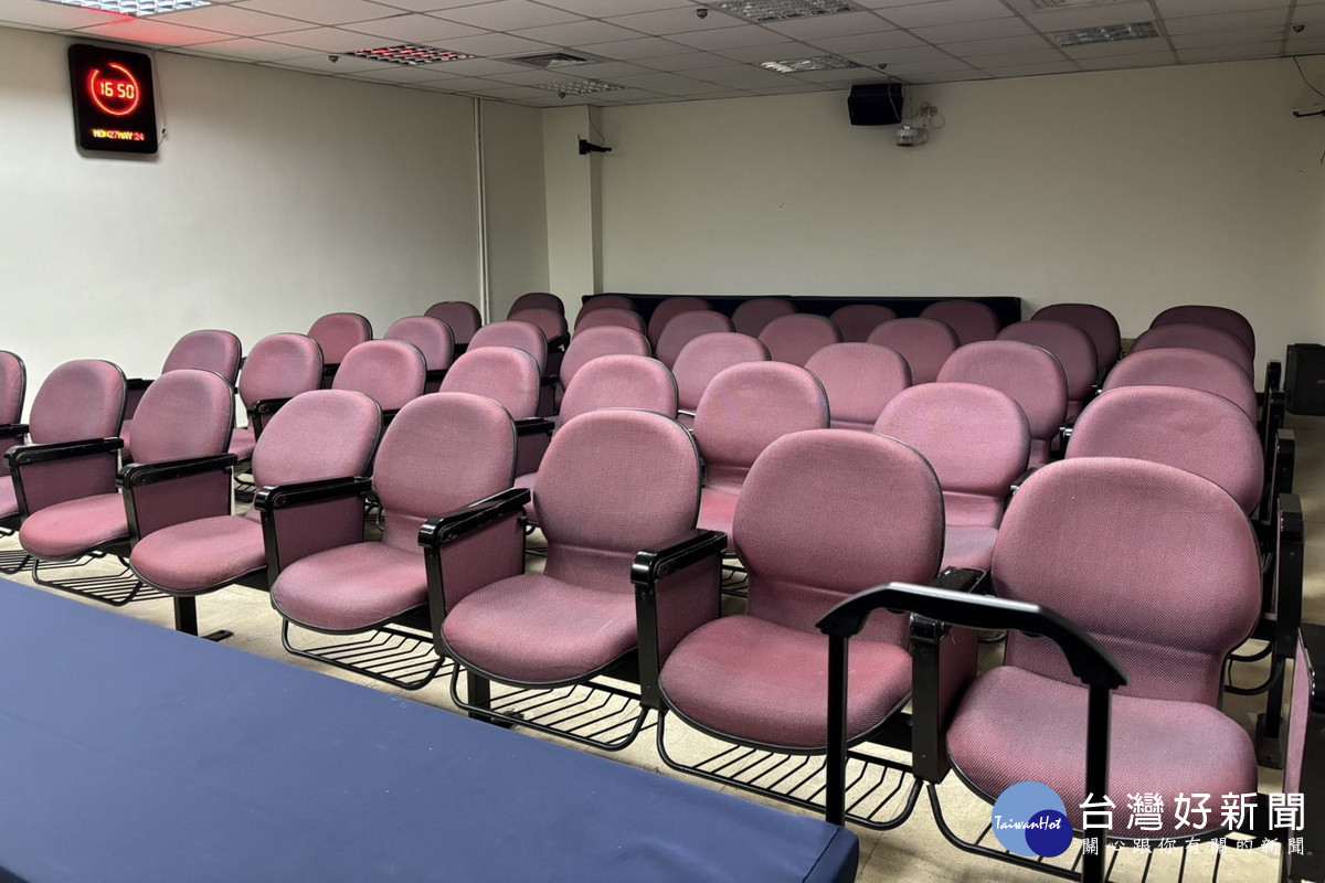 桃市府體育局已針對巨蛋體育館內設備進行維護改善。(桃市府體育局提供)