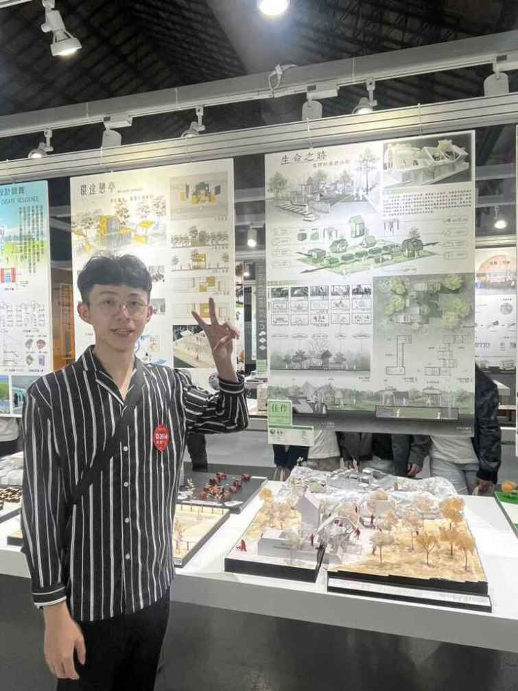 ▲大葉大學空設系黃朝瑞關注毛小孩，獲長榮航空ESG永續創新設計競賽佳作。（大葉大學提供）