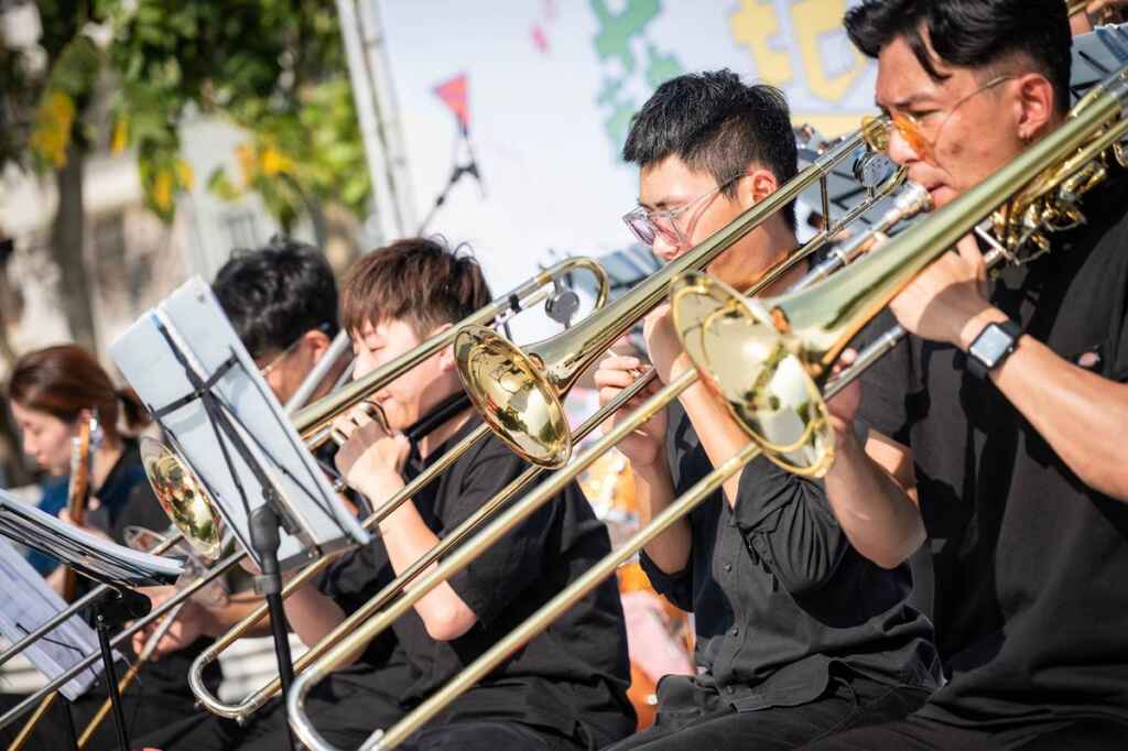 ▲台北爵士大樂隊盜魂銅管將於6月1日在太平演出。(台中市文化局提供)