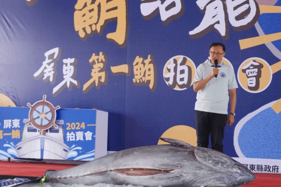 蘇清泉誤指黑鮪魚掉價因銷日遽減 徐富癸斥:錯把次級品當通案 252 照片來源:立法委員徐富癸辦公室