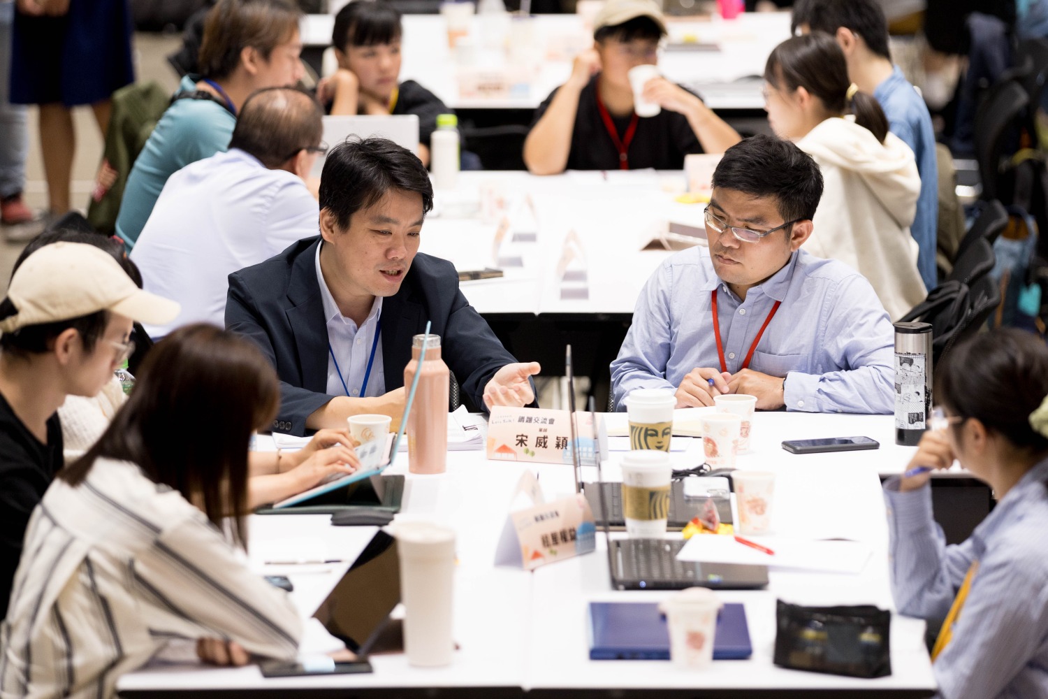 113年青年好政系列-Let’s Talk議題交流會提供執行團隊與部會政策交流平臺。(圖/教育部提供)