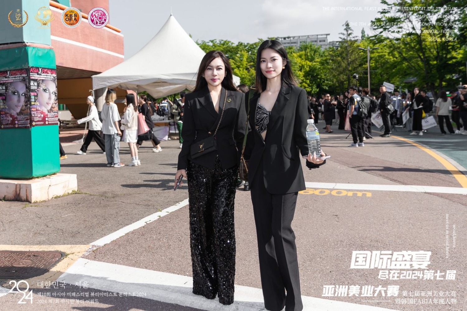 台北分會長陳沁琳(左) 、副會長楊之逸(右)。(圖/副會長楊之逸提供)