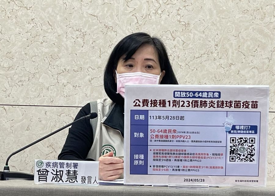 肺鏈疫苗打氣差 疾管署握10萬劑怕過期!即起開放「50-64歲免費打」 246 肺鏈疫苗打氣差 疾管署握10萬劑怕過期!即起開放「50-64歲免費打」 245