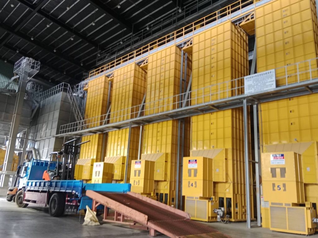 新竹縣湖口鄉農產品加工廠,歡迎各機關學校參觀推廣認真吃好米。(圖/記者黃溎芬攝影)
