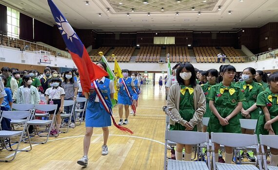 歡慶女童軍節! 中市400人齊聚國漫館園區探索教育訓練