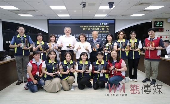 衛生局綜合考評第一名 市長黃敏惠:打造宜居城市