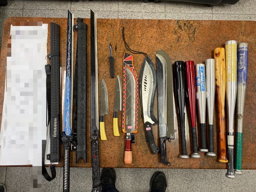 明仁會插旗雲林 檢警掃蕩逮31人起獲長短槍與大麻1公斤 258 cnews204240529a08