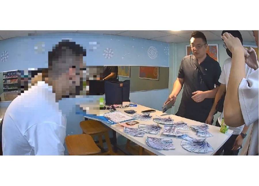 誘逮24歲面交車手 59歲男誤信假投資被騙185萬元 250 cnews204240529a10