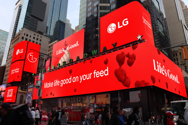 LG 推出全球宣傳活動「OPTIMISM YOUR FEED」,協助讓社交媒體動態更平衡