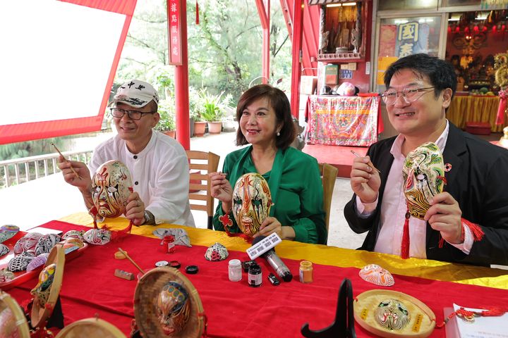 八家將彩繪藝術在基隆 盼創新中傳承傳統技藝 