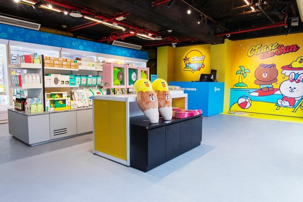 福隆沙雕藝術季 LINE FRIENDS 夏日明星派對快閃店