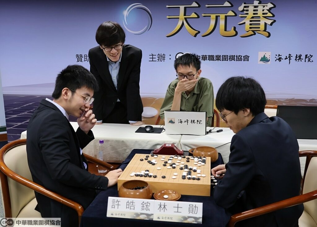 許皓鋐今日獲勝後表示,心情滿開心的